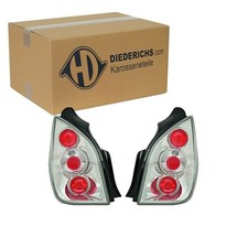 DIEDERICHS TUNING RÜCKLEUCHTEN CHROM KLARGLAS passend für CITROËN C2 | 4000095