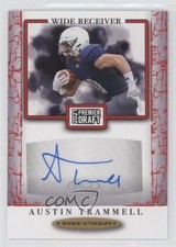 2021 Sage Premier Draft Auto Red Austin Trammell #A166 Auto mm8
