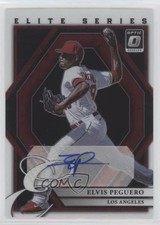 2022 Panini Donruss Optic The Elite Series Signatures Elvis Peguero Auto 02dl