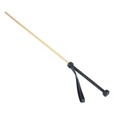 18.89 Inch Horse Whip Wooden Rattan, Premium Riding Crop Horse Whip for Eques...