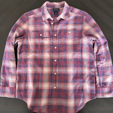 Ralph Lauren Polo LS Dress Shirt Boys, Size 14/16, Large, L, Summer, Plaid