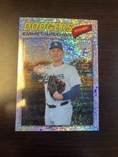 Topps Heritage Parallel Emmet Sheehan #178 Los Angeles Dodgers Baseball 2026