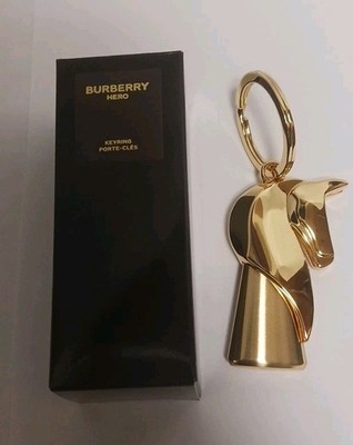 BURBERRY HERO Elixir Gift Key Ring HORSE Brand New 