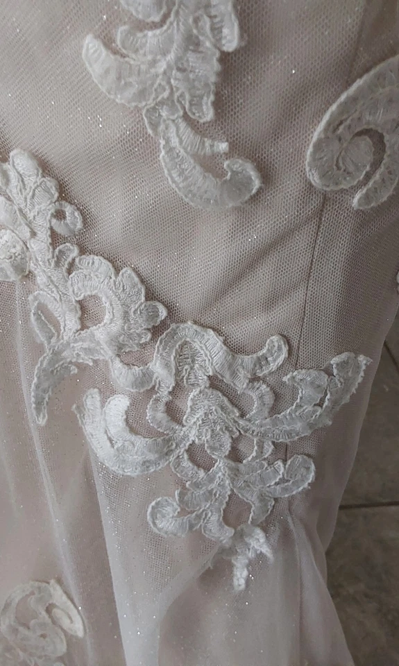 VESTIDO DE NOVIA MAGGIE SOTTERO MARFIL SOBRE CHAMPAGNE MUJER TALLA 16 Foto 4 de 4