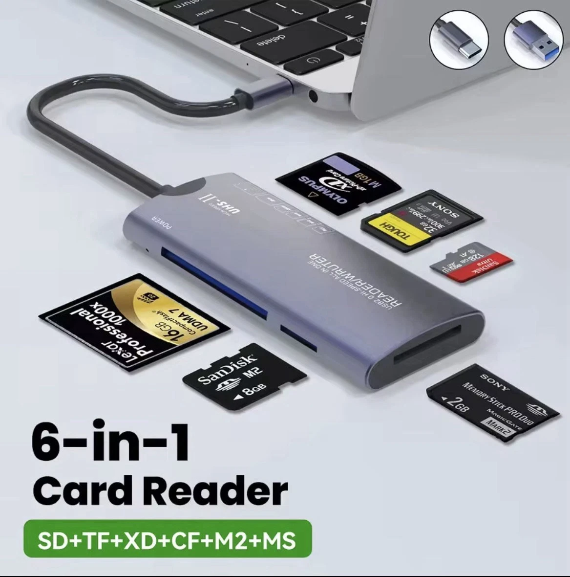 KALEA-INFORMATIQUE MicroSD SDHC SDXC SD 3.0 to SD Memory Card Adapter