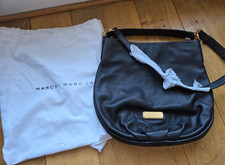 Borsa Marc Jacobs Q Hilier Hobo in pelle nera. Nuovo con etichetta Harvey Nichols