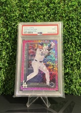 2025 Topps Shohei Ohtani Pink Holo Foil PSA Mint Dodgers MVP