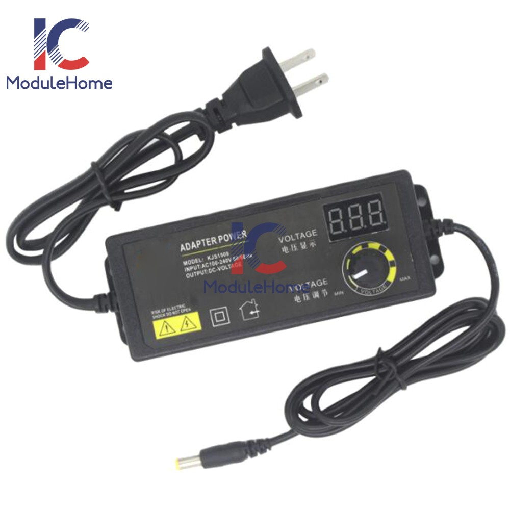 Power Switching Adapter Adjustable Volt Regulation Power Supply Switch Adaptor