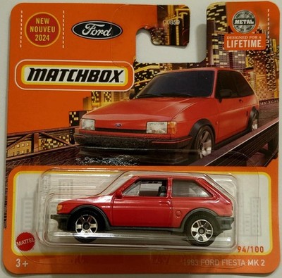 Matchbox - 1983 Ford Fiesta MK2 - Rot - MBX Metro 2024 - HVN48