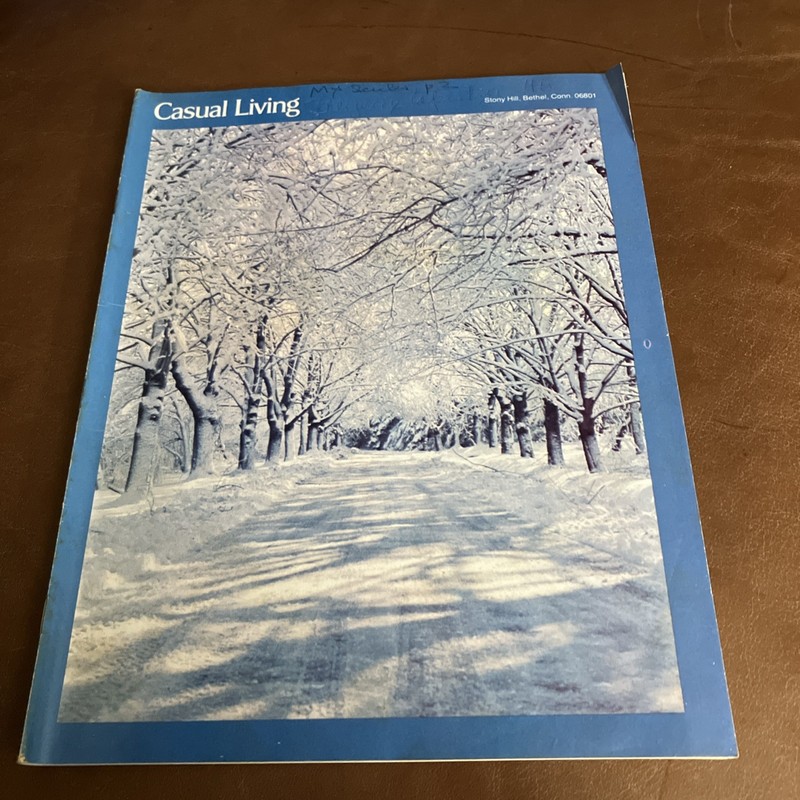 Vintage Casual Living Catalog Stony Hill Bethel Connecticut 