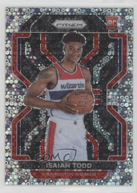2021-22 Panini Prizm Fast Break Prizm Isaiah Todd #299 Rookie RC