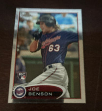 Topps Joe Benson Minnesota Twins 2012 Topps Chrome Rookie Card #158. rookie card picture