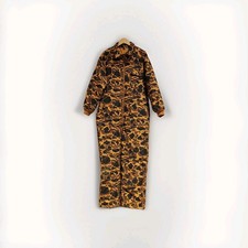 Vintage 80s Midwest Traders Camouflage Quilted Lining Insulated Ankle Zip...