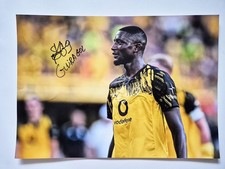SERHOU GUIRASSY SIGNED photo 12x8original AUTOGRAPH RACC COA Borussia Dortmund