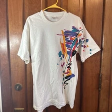 Vintage 1993 Gilda Marx Abstract T Shirt Adult Osfa Made In USA