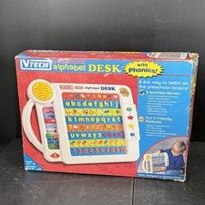 Vintage 90s Vtech Talking Little Smart Alphabet Desk Learning Toy With Phonics 