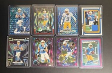 Los Angeles Chargers 2025 (18) Card Team Lot Rookies, Numbered, Patch, Prizm