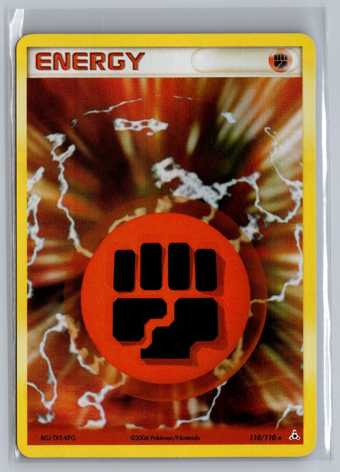 Fighting Energy 110/110 Holo Rare Holon Phantoms Pokemon Holo Near Mint