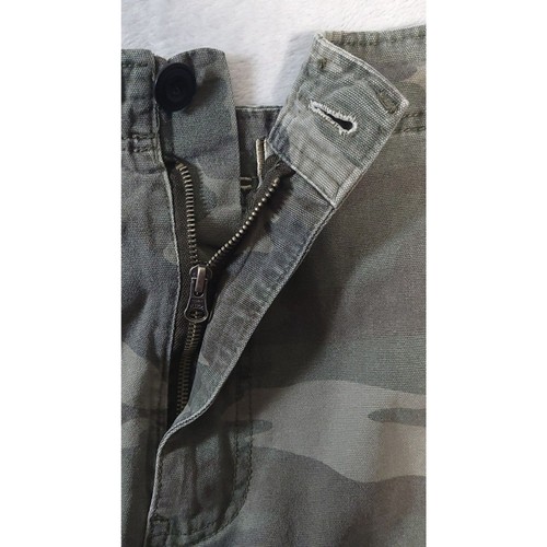PLUGG Camouflage Cargo Shorts 100% Cotton Mens 42 - Picture 4 of 9