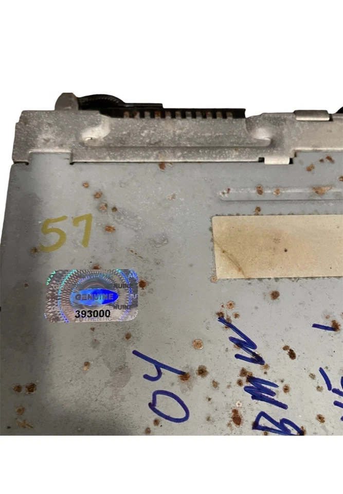 Radio reproductor cd bmw e60 m-ask 528i 535i 545i 550i M5 2004 2005 65.12-6944107 Foto 3 de 4