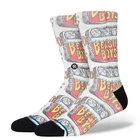 STANCE CANNED CREW SOCKS.NEW WHITE BEASTIE BOYS RAP ROCK MUSIC LARGE UK 9-13 W23