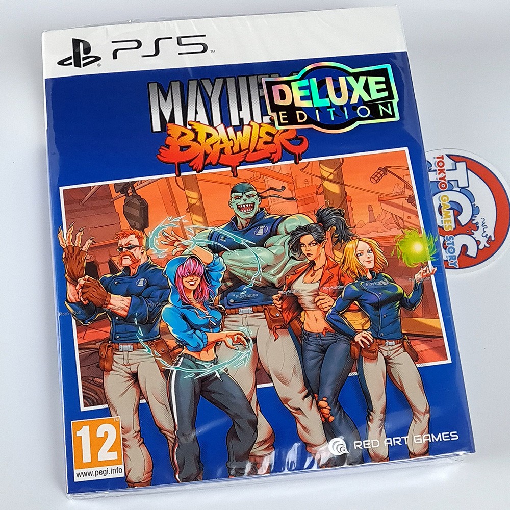 Mayhem Brawler Deluxe Edition PS5 (Multi-Language) RED ARE GAMES Beat Them All N