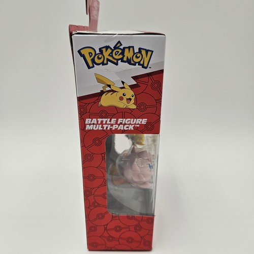 Pokemon Battle Ready 4-Figure Multi-Pack 4 Pikachu Charmander Jigglypuff Piplup - Foto 4 di 5