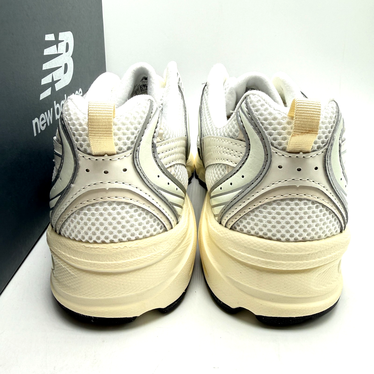 Size 7 - New Balance 530 Silver Metallic Linen for sale online | eBay