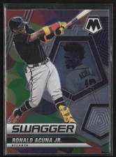 2022 Panini Mosaic Swagger Mosaic Ronald Acuna Jr. #SW-5 Atlanta Braves