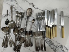 Assorted cutlery silver plated