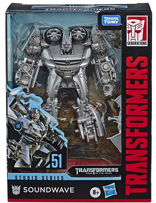 Generations Studio Series Soundwave Deluxe Action Figure #51 [Dark of the Moon]