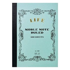 LIFE Notebook Noble Notebook Horizontal Ruled B6 N30 100 Sheets Made in Japan