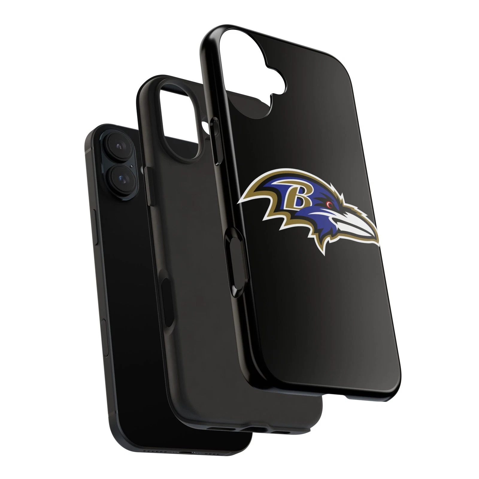 Baltimore Ravens Phone Case for iPhone Durable Football Fan Style