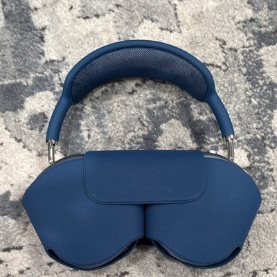 Apple AirPods Max Bluetooth Noise Cancelling Over-Ear Headphones Blue/Silver