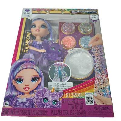 Rainbow High Rainbow Shimmers with Slime Fashion Doll -  Violet (purple) NEU & O