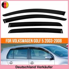 Schrägheck Windabweiser Rahmen für VW Golf V Luftabweiser Regenabweiser