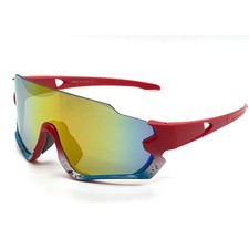 Sport Sunglasses Cycling Running Glasses Windproof UV Protection Men Wrap Around