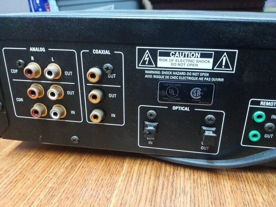 Harman Kardon CDR20 Dual CD Player Recorder No Remote Tested - Image 3 of 4