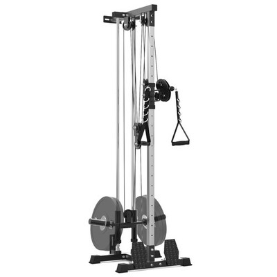 LAT Pull Down Machine Wall-Mounted Cable Workout Machine 400Lbs Weight Capacity