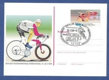 BRD-Beleg Radrennsport 1999, Fahrrad, BM-Tage International in Berlin