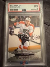 2011 Upper Deck Young Guns Zac Rinaldo Psa 9 #487  Rookie Rc