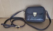 Perlina New York Brown Leather Mini Crossbody Purse - Read Below 