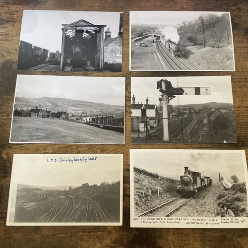 A16. Locomotive Trains /Stations railway photograph Lot All DERBYSHIRE X30 - Picture 6 of 9