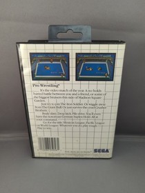* Pro Wrestling (Sega Master System SMS) No Manual 