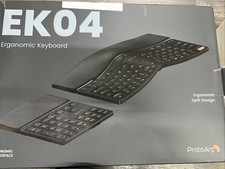 ProtoArc Wireless Ergonomic Keyboard, EK04 2.4GHz Wireless Ergo Keyboard