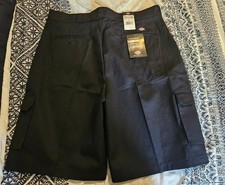 Dickies Men's 13" Loose Fit Multi-Pocket Work Shorts Black Size 44 Big Tall