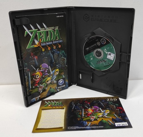 The Legend of Zelda : Four Sword Adventures Jeu Gamecube TBE Avec Notice AF241 - Photo 2/3