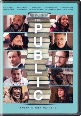 The Public DVD Alec Baldwin NEW