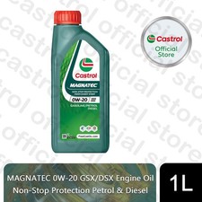 Castrol MAGNATEC 0W-20 GSX/DSX Engine Oil for Petrol & Diesel Engine 1, 5 or 10L