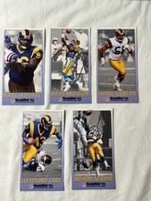 Fleer 1993 Game Day • Lot of 5 Los Angeles Rams Players • Flipper Anderson 